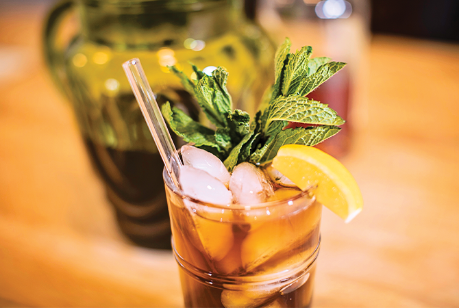 An image of Damaris's Minty Sweet Tea.