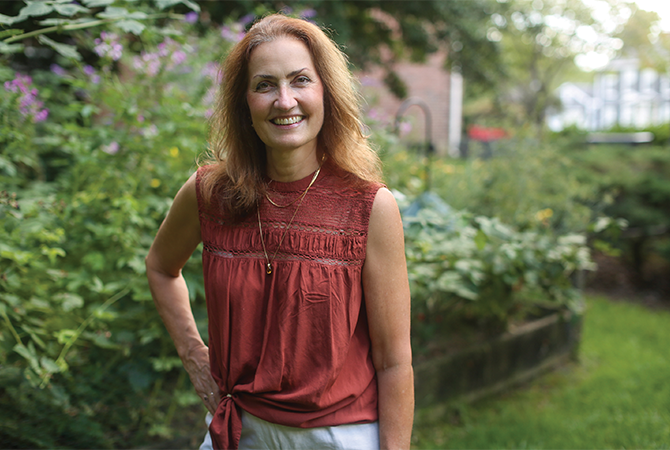Header image of Janice E. Hill for Norton advertorial story.