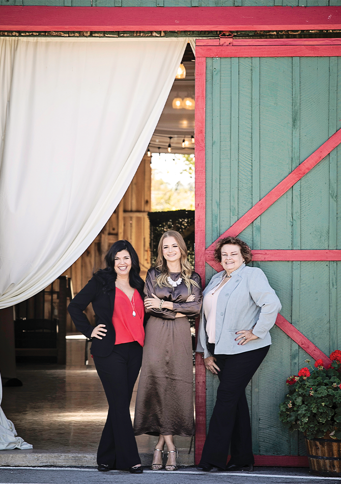 Detail image of Shannon Fehr, Clair Belknap and Robyn Thomas for The Art of Throwing a Party story.